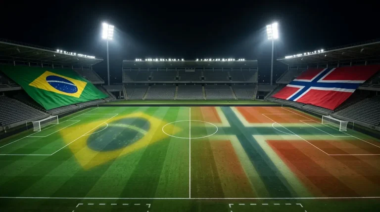 Brazīlija — Norvēģija R16: Holanns pret Braziliju, kas nav zaudējusi turnīrā