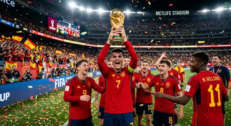 Spānija Pasaules kausa čempioni 2026 — pilns turnīra noslēgums un balvas